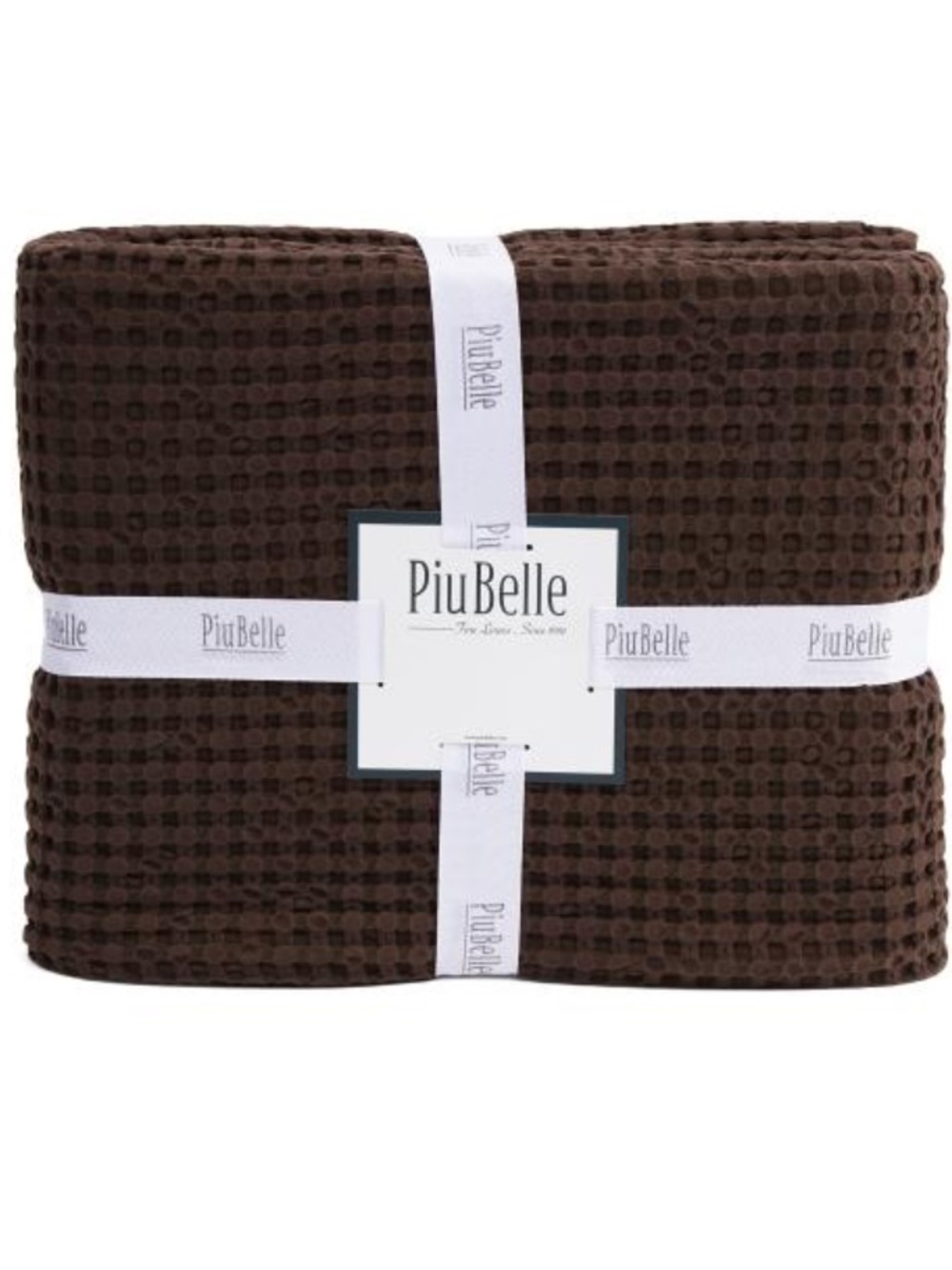 PiuBelle Waffle Layering Quilt -Brown
